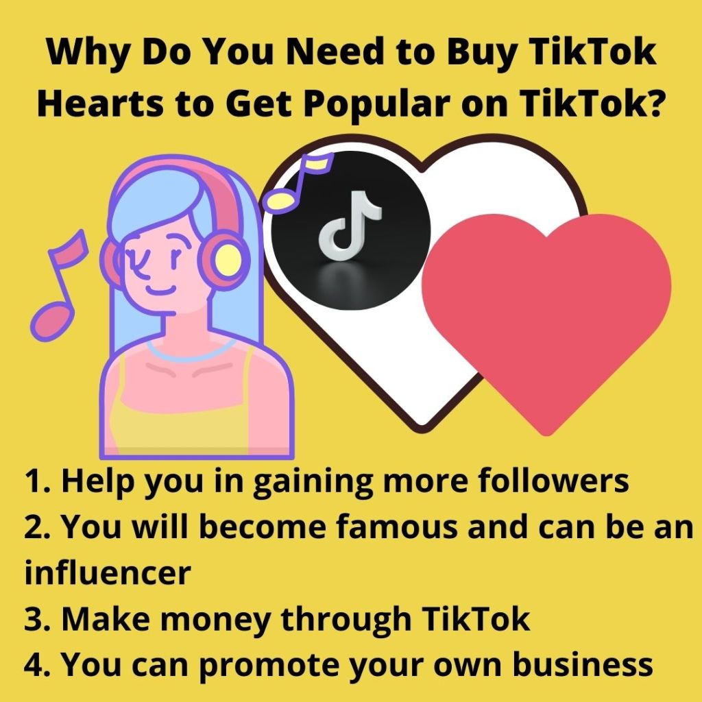 Why Do You Need to Buy TikTok hearts to Get Popular on TikTok?